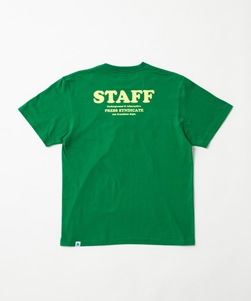 GDC（ジーディーシー）の「STAFF TEE（Tシャツ/カットソー・メンズ・ホワイト/ブルー/グリーン・SMALL/MEDIUM/LARGE/X-LARGE）」の8枚目の写真