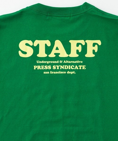 GDC（ジーディーシー）の「STAFF TEE（Tシャツ/カットソー・メンズ・ホワイト/ブルー/グリーン・SMALL/MEDIUM/LARGE/X-LARGE）」の10枚目の写真
