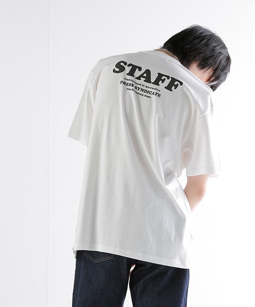GDC（ジーディーシー）の「STAFF TEE（Tシャツ/カットソー・メンズ・ホワイト/ブルー/グリーン・SMALL/MEDIUM/LARGE/X-LARGE）」の17枚目の写真