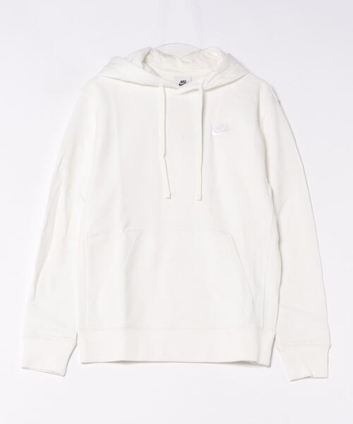 NIKE（ナイキ）の「《NIKEアパレル》NSW FT ｸﾗﾌﾞﾌﾟﾙｵｰﾊﾞｰL/Sﾌｰﾃﾞ（パーカー・メンズ・グレー/ブラック/ホワイト系その他/ベージュ系その他/ホワイト系その他2・L/S/M/XL/2XL）」の3枚目の写真