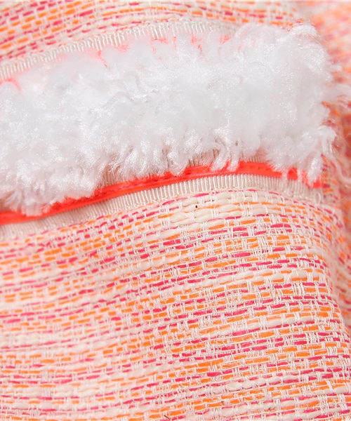 sakayori（サカヨリ）の「【sakayori.】エステルコットンネオンツィードSK（スカート・レディース・ピンク/ネイビー・38/36）」の11枚目の写真