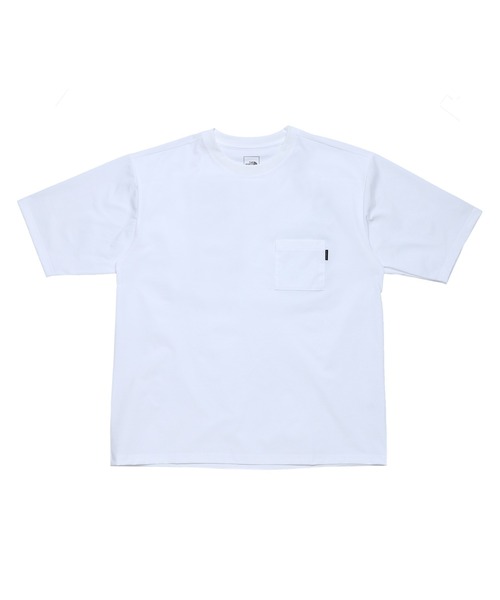 THE NORTH FACE(ザノースフェイス)の「THE NORTH FACE S/S Airy Pocket Tee NT12268(Tシャツ/カットソー・メンズ・ブルー/ホワイト/ブラック・X-LARGE/MEDIUM/SMALL/LARGE)」の4枚目の写真