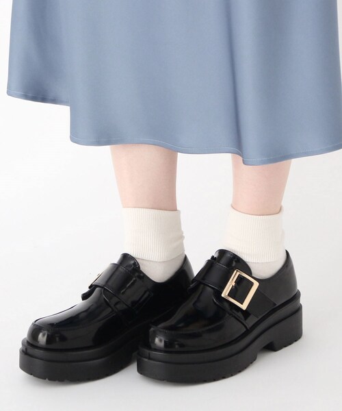 cs T&P（シーエスティーアンドピー）の「ダブルソールベルテッドマニッシュ（パンプス・レディース・ブラック/アイボリー/ブラック系1・LL/S/M/L）」の12枚目の写真