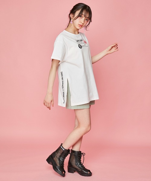 JENNI love（ジェニィラブ）の「メッシュブーツサンダル（サンダル・キッズ・ブラック/オフホワイト・22cm/23cm/24cm/20cm/21cm）」の12枚目の写真