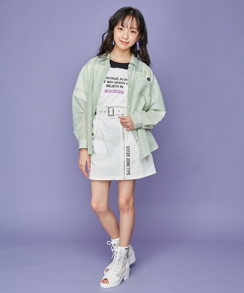 JENNI love（ジェニィラブ）の「メッシュブーツサンダル（サンダル・キッズ・ブラック/オフホワイト・22cm/23cm/24cm/20cm/21cm）」の9枚目の写真