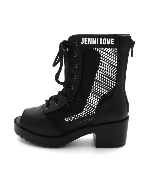 JENNI love（ジェニィラブ）の「メッシュブーツサンダル（サンダル・キッズ・ブラック/オフホワイト・22cm/23cm/24cm/20cm/21cm）」の19枚目の写真