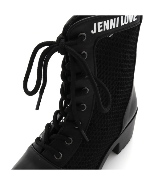 JENNI love（ジェニィラブ）の「メッシュブーツサンダル（サンダル・キッズ・ブラック/オフホワイト・22cm/23cm/24cm/20cm/21cm）」の11枚目の写真