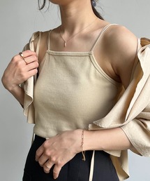 CAPRICIEUX LE'MAGE | Wストラップキャミ(キャミソール)