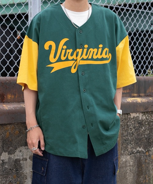 kutir(クティール)の「ビッグシルエットベースボールシャツ(Tシャツ/カットソー・メンズ・ブラック/ダークグリーン/オフホワイト・MEDIUM/LARGE)」の12枚目の写真