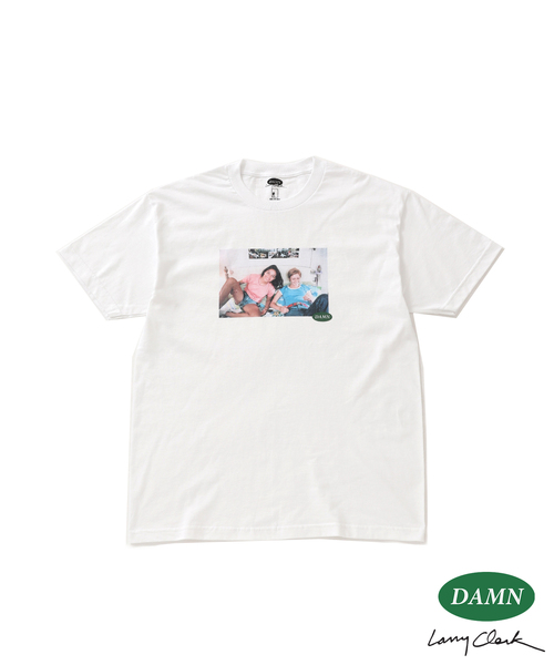 JOURNAL STANDARD(ジャーナルスタンダード)の「【DAMN×JOURNAL STANDARD】RUBY&JENNIE KIDS TEE(Tシャツ/カットソー・メンズ・ホワイト/ブラック・X-LARGE/LARGE/MEDIUM)」の4枚目の写真