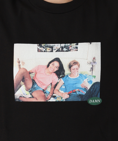 JOURNAL STANDARD(ジャーナルスタンダード)の「【DAMN×JOURNAL STANDARD】RUBY&JENNIE KIDS TEE(Tシャツ/カットソー・メンズ・ホワイト/ブラック・X-LARGE/LARGE/MEDIUM)」の13枚目の写真