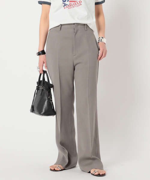 AP STUDIO（エーピーストゥディオ）の「CANGIOLI ハイウエストパンツ（その他パンツ・レディース・グレー系その他/ブラック・38/40/36）」の5枚目の写真