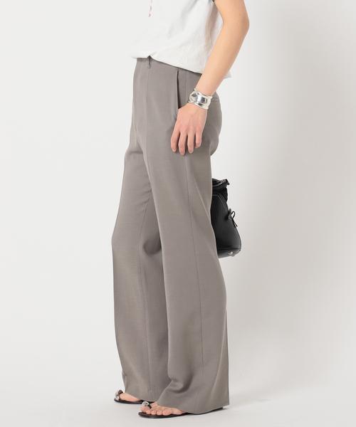 AP STUDIO（エーピーストゥディオ）の「CANGIOLI ハイウエストパンツ（その他パンツ・レディース・グレー系その他/ブラック・38/40/36）」の6枚目の写真