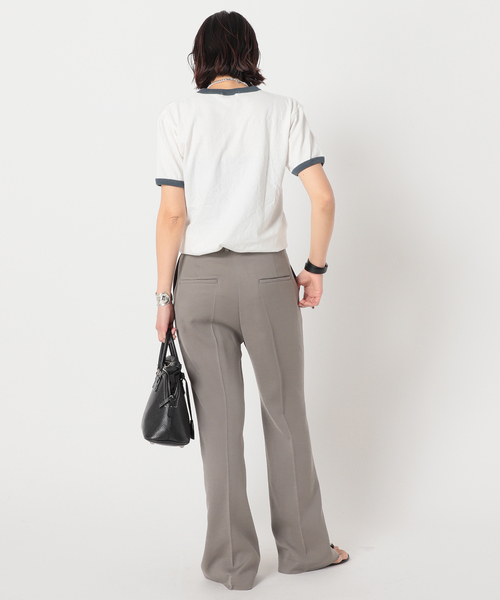 AP STUDIO（エーピーストゥディオ）の「CANGIOLI ハイウエストパンツ（その他パンツ・レディース・グレー系その他/ブラック・38/40/36）」の10枚目の写真