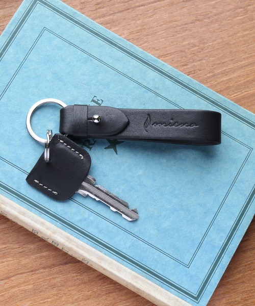 [mieno]牛革レザーキーホルダー