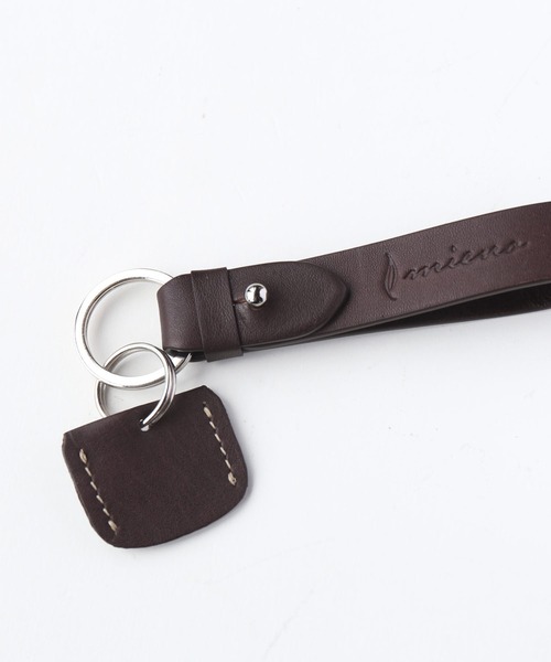 [mieno]牛革レザーキーホルダー