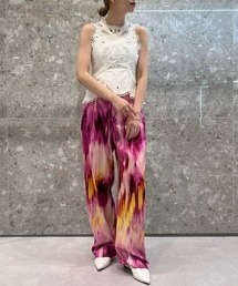 アブストラクトプリントパンツ / Abstract Print Pants