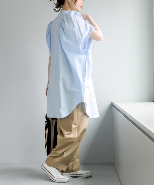 PUAL CE CIN（ピュアルセシン）の「【Du noir】切替バルーンパンツ（その他パンツ・レディース・ブラック/ベージュ・FREE）」の7枚目の写真