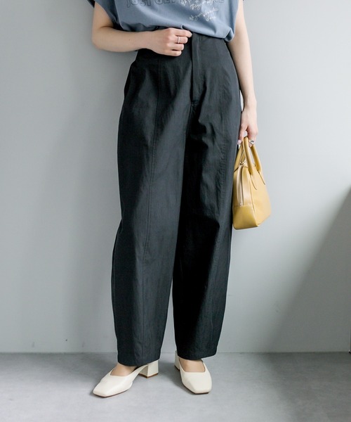 PUAL CE CIN（ピュアルセシン）の「【Du noir】切替バルーンパンツ（その他パンツ・レディース・ブラック/ベージュ・FREE）」の8枚目の写真