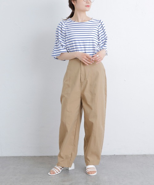 PUAL CE CIN（ピュアルセシン）の「【Du noir】切替バルーンパンツ（その他パンツ・レディース・ブラック/ベージュ・FREE）」の22枚目の写真