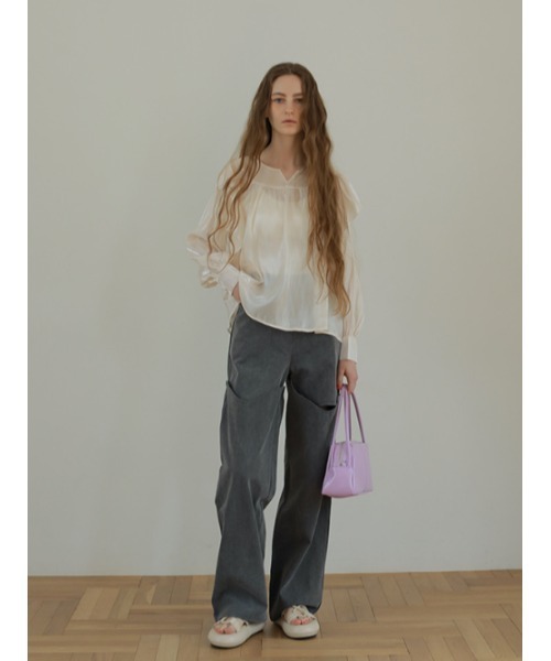 AMAIL（アマイル）の「Chameleon 2way pants（その他パンツ・レディース・ブルー/ダークグレー・M/S）」の5枚目の写真