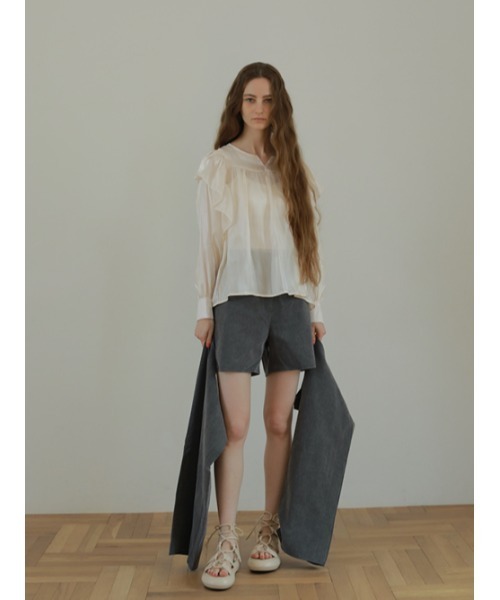 AMAIL（アマイル）の「Chameleon 2way pants（その他パンツ・レディース・ブルー/ダークグレー・M/S）」の3枚目の写真