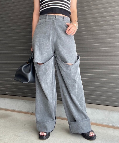 AMAIL（アマイル）の「Chameleon 2way pants（その他パンツ・レディース・ブルー/ダークグレー・M/S）」の21枚目の写真