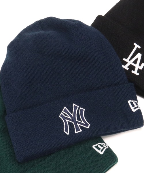 NEW ERA(ニューエラ)の「ニューエラ ニット帽 カフ MLB(ニットキャップ/ビーニー・メンズ・ブラック/ブラック系その他2/グリーン/ブラック系その他/ブラック系その他3/ネイビー/ベージュ・FREE)」の12枚目の写真