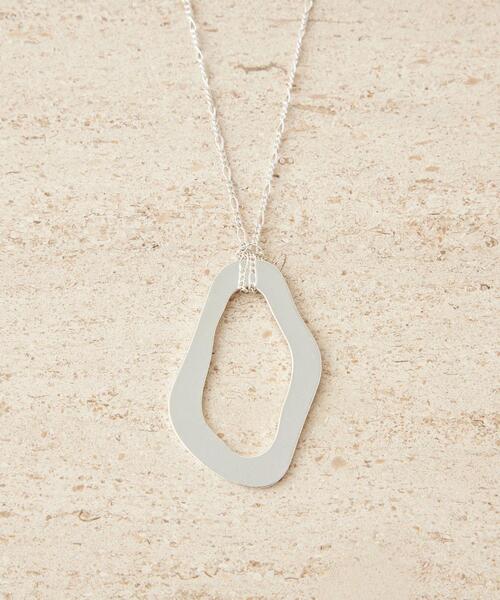 CITEN（シテン）の「＜CITEN＞オーバルモチーフ ネックレス（ネックレス・レディース・ゴールド/シルバー・FREE）」の9枚目の写真