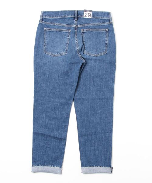 GAP（ギャップ）の「ウォッシュウェル ミッドライズ ガールフレンドデニム（デニムパンツ・レディース・ライトインディゴブルー・23/24/25/26/27/28/29/30）」の3枚目の写真