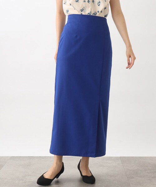 grove（グローブ）の「◆ハイウエストスリットタイトスカート（スカート・レディース・アイボリー/ブラック/ブルー/ダークオレンジ・02/01/04/03）」の4枚目の写真