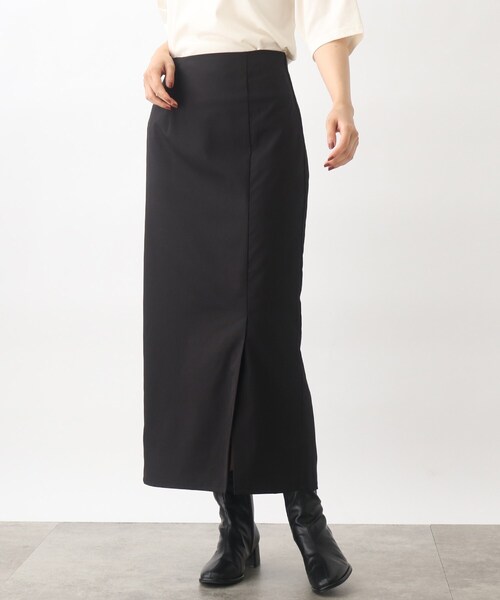 grove（グローブ）の「◆ハイウエストスリットタイトスカート（スカート・レディース・アイボリー/ブラック/ブルー/ダークオレンジ・02/01/04/03）」の3枚目の写真