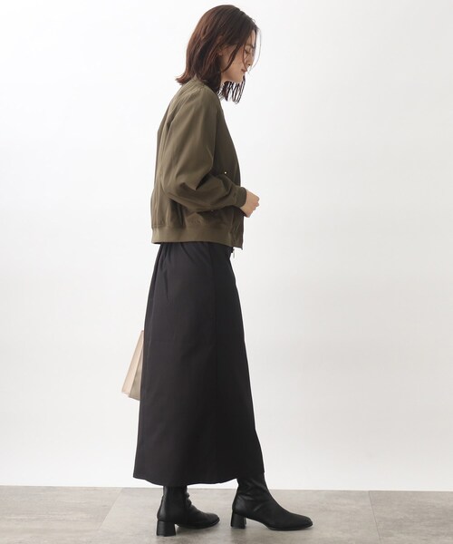 grove（グローブ）の「◆ハイウエストスリットタイトスカート（スカート・レディース・アイボリー/ブラック/ブルー/ダークオレンジ・02/01/04/03）」の15枚目の写真