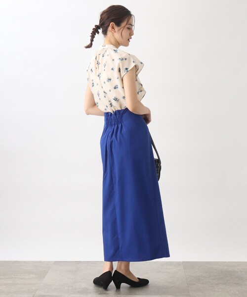 grove（グローブ）の「◆ハイウエストスリットタイトスカート（スカート・レディース・アイボリー/ブラック/ブルー/ダークオレンジ・02/01/04/03）」の19枚目の写真