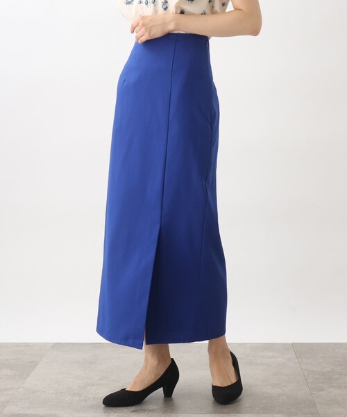 grove（グローブ）の「◆ハイウエストスリットタイトスカート（スカート・レディース・アイボリー/ブラック/ブルー/ダークオレンジ・02/01/04/03）」の22枚目の写真