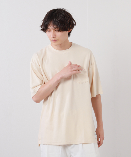 JOURNAL STANDARD(ジャーナルスタンダード)の「【THE INOUEBROTHERS / ザ イノウエブラザーズ】スタンダードポケットTシャツ(Tシャツ/カットソー・メンズ・ブラック/ホワイト系その他・LARGE/X-LARGE)」の1枚目の写真