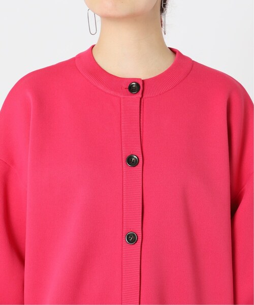 B.C STOCK(ベーセーストック)の「ダンボール クルーカーディガン(カーディガン/ボレロ・レディース・ブラック/ブルー/グリーン/アイボリー/ピンク・FREE)」の20枚目の写真