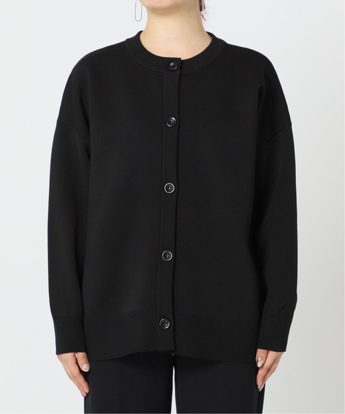 B.C STOCK(ベーセーストック)の「ダンボール クルーカーディガン(カーディガン/ボレロ・レディース・ブラック/ブルー/グリーン/アイボリー/ピンク・FREE)」の15枚目の写真