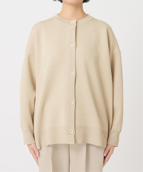 B.C STOCK(ベーセーストック)の「ダンボール クルーカーディガン(カーディガン/ボレロ・レディース・ブラック/ブルー/グリーン/アイボリー/ピンク・FREE)」の13枚目の写真