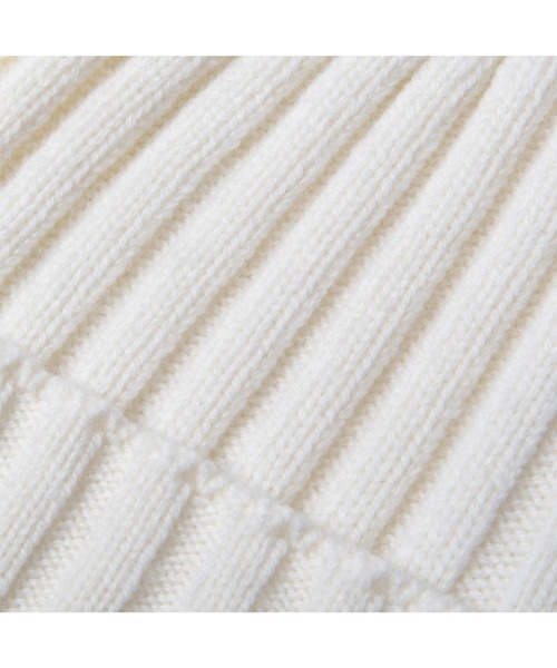 SOPHNET.(ソフネット)の「WOOL CASHMERE KNIT CAP(ニットキャップ/ビーニー・メンズ・ホワイト/ブラック/ネイビー・FREE)」の12枚目の写真