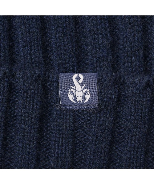SOPHNET.(ソフネット)の「WOOL CASHMERE KNIT CAP(ニットキャップ/ビーニー・メンズ・ホワイト/ブラック/ネイビー・FREE)」の14枚目の写真