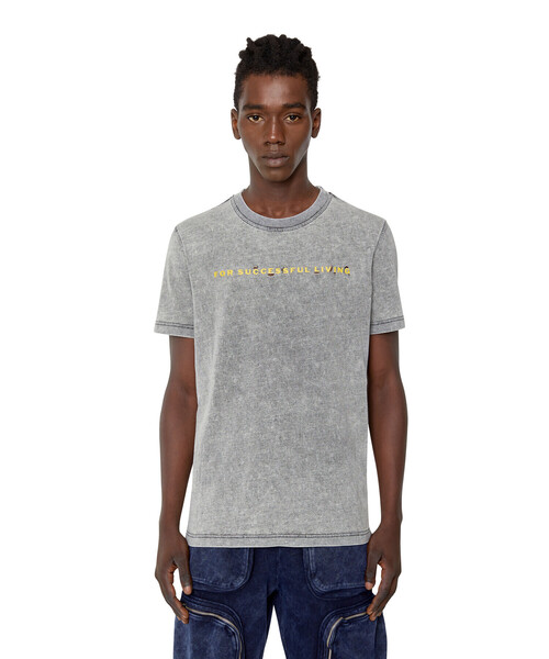 メンズ トップス Tシャツ Diesel ディーゼル のtシャツ カットソー メンズ Tシャツ カットソー レーザーカット Tシャツ カットソー Diesel ディーゼル のファッション 安い 店舗 大阪