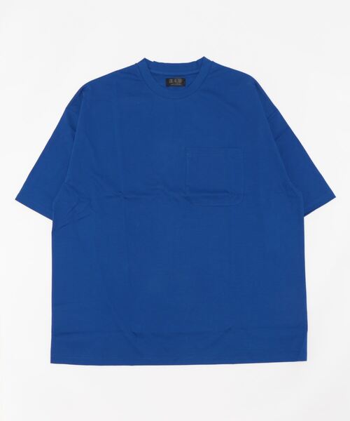 A4A(エーフォーエー)の「A4A/エーフォーエー/シルケットポケットショートスリーブTシャツ(Tシャツ/カットソー・レディース・ホワイト/ブラック/ブルー/グリーン・M/L)」の4枚目の写真