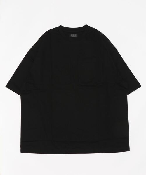 A4A(エーフォーエー)の「A4A/エーフォーエー/シルケットポケットショートスリーブTシャツ(Tシャツ/カットソー・レディース・ホワイト/ブラック/ブルー/グリーン・M/L)」の2枚目の写真