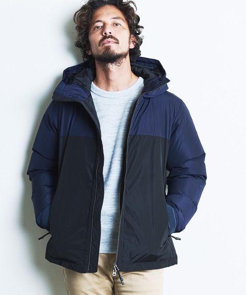 Magine（マージン）の「NYLON STAND HOOD DOWN JKT:ナイロン スタンド