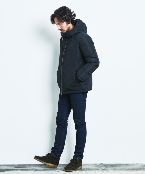 Magine（マージン）の「NYLON STAND HOOD DOWN JKT:ナイロン スタンド