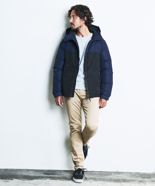 Magine（マージン）の「NYLON STAND HOOD DOWN JKT:ナイロン スタンド