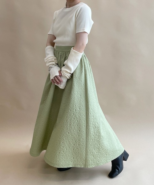 w closet(ダブルクローゼット)の「ストレッチブーツ(ブーツ・レディース・ブラック/ベージュ/アイボリー・M/L)」の6枚目の写真