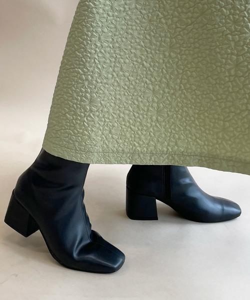 w closet(ダブルクローゼット)の「ストレッチブーツ(ブーツ・レディース・ブラック/ベージュ/アイボリー・M/L)」の9枚目の写真