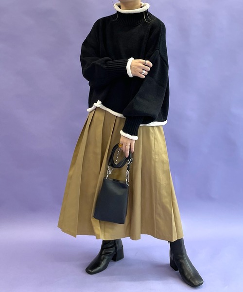 w closet(ダブルクローゼット)の「ストレッチブーツ(ブーツ・レディース・ブラック/ベージュ/アイボリー・M/L)」の20枚目の写真